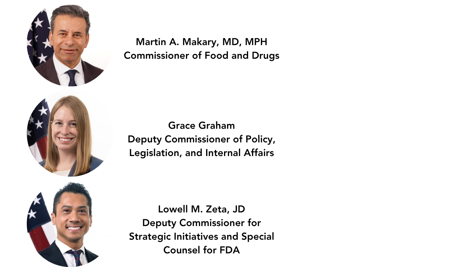 Makary, Graham, Zeta